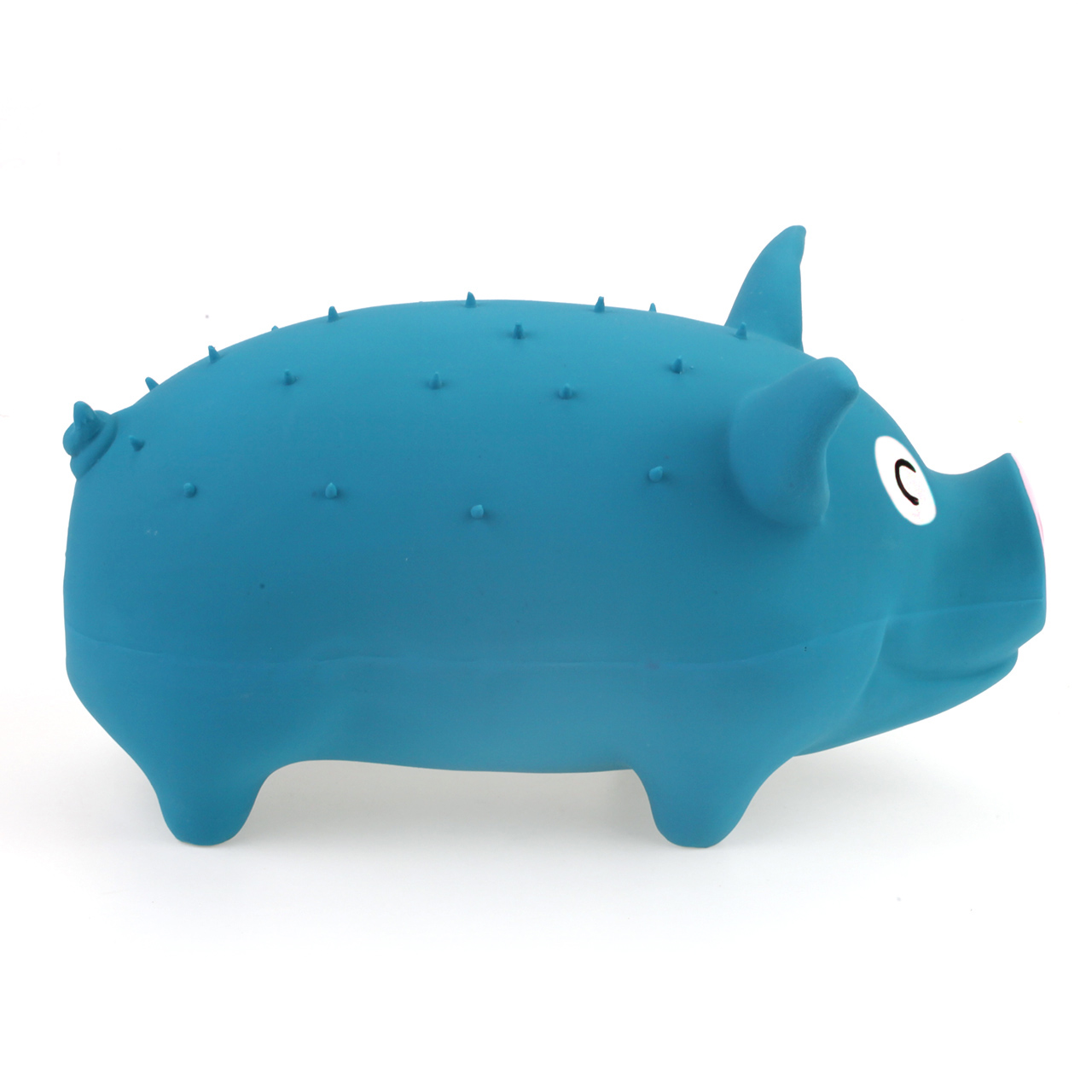 blue pig dog toy