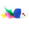 Chiwava 24PCS 1.8" Colorful Fleece Mice with Feather - immagine 4